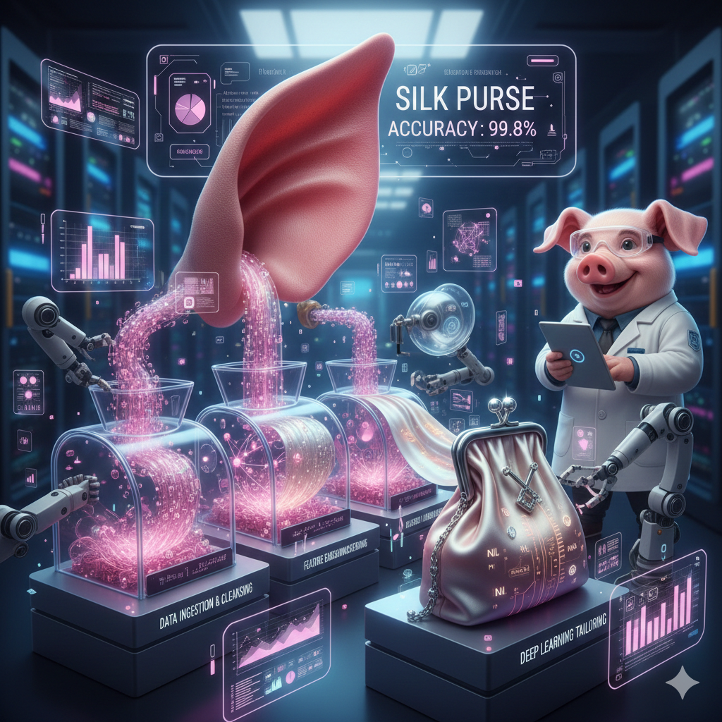 Making a silk purse out of pig's ear in the data science era